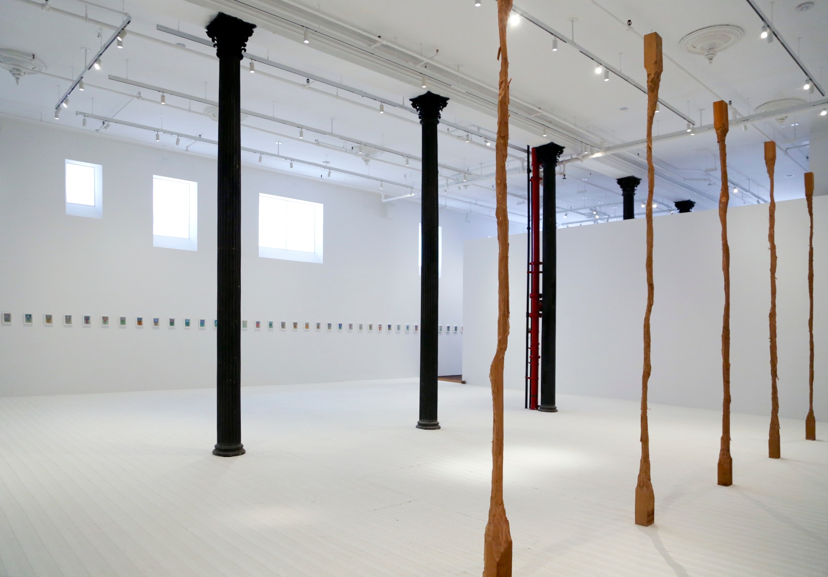 David Adamo / James Castle – installation view 1