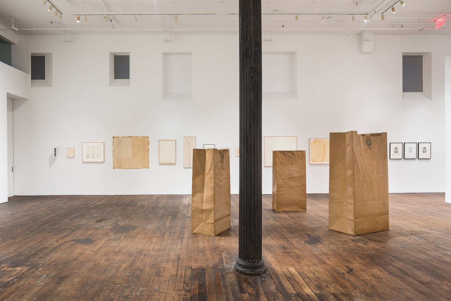Past Work and Cats, 1963-2020, installation view