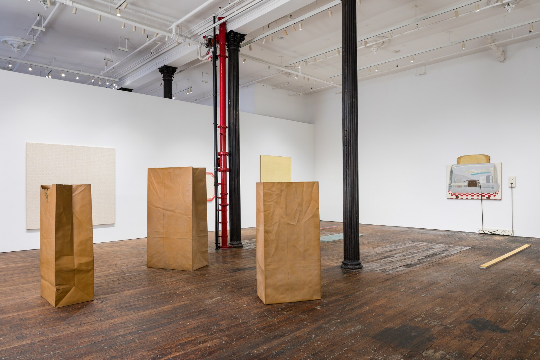 Past Work and Cats, 1963-2020, installation view