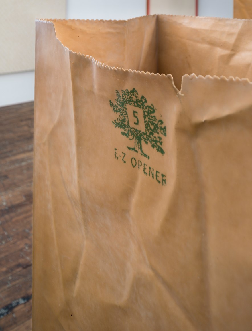 ALEX HAY, Paper Bag (detail)