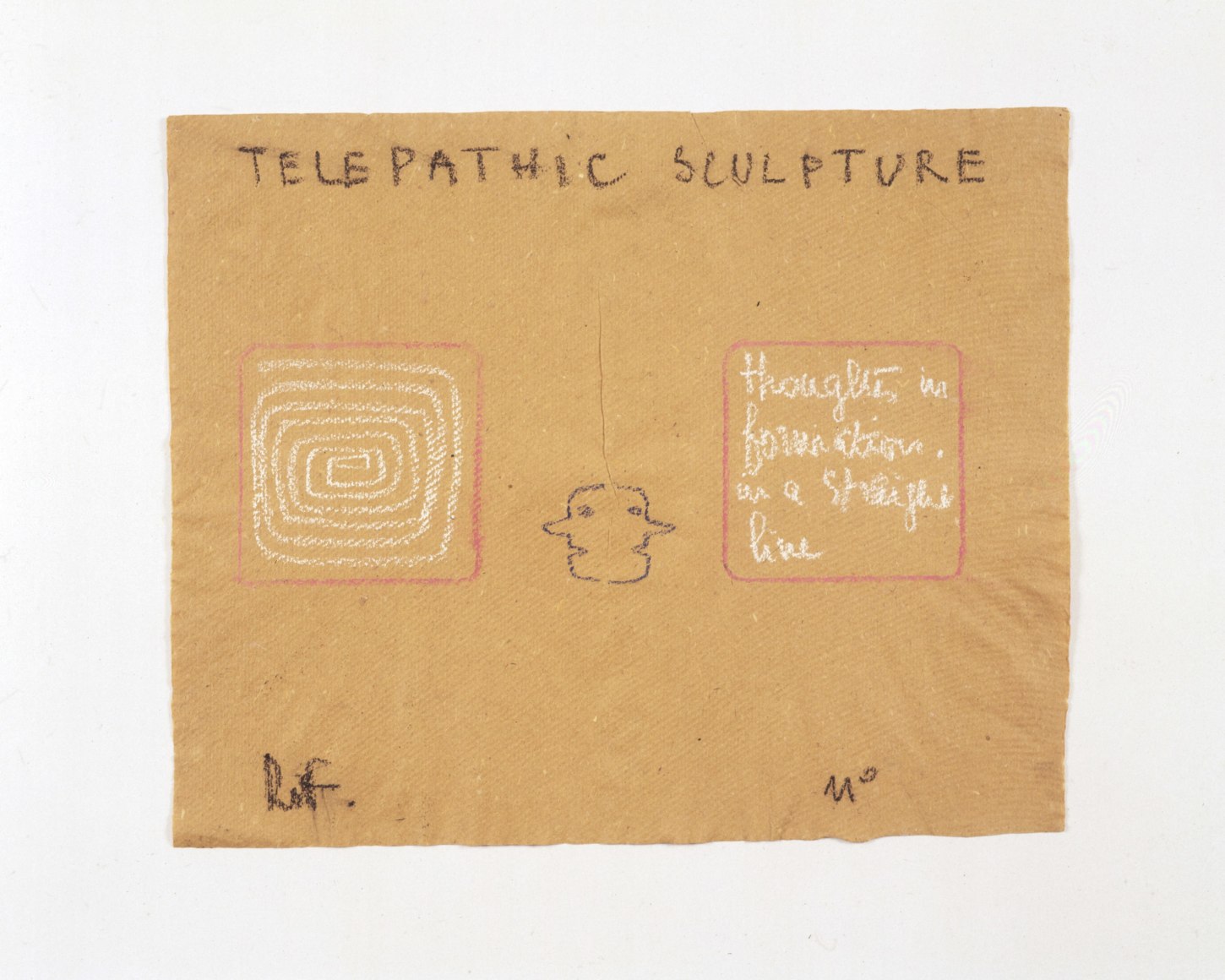 Robert Filliou Telepathic Sculpture