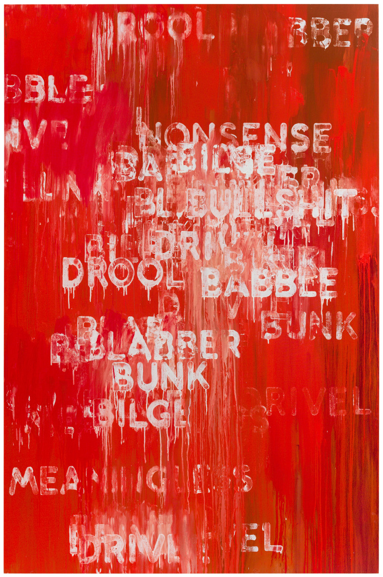 Mel Bochner Drool