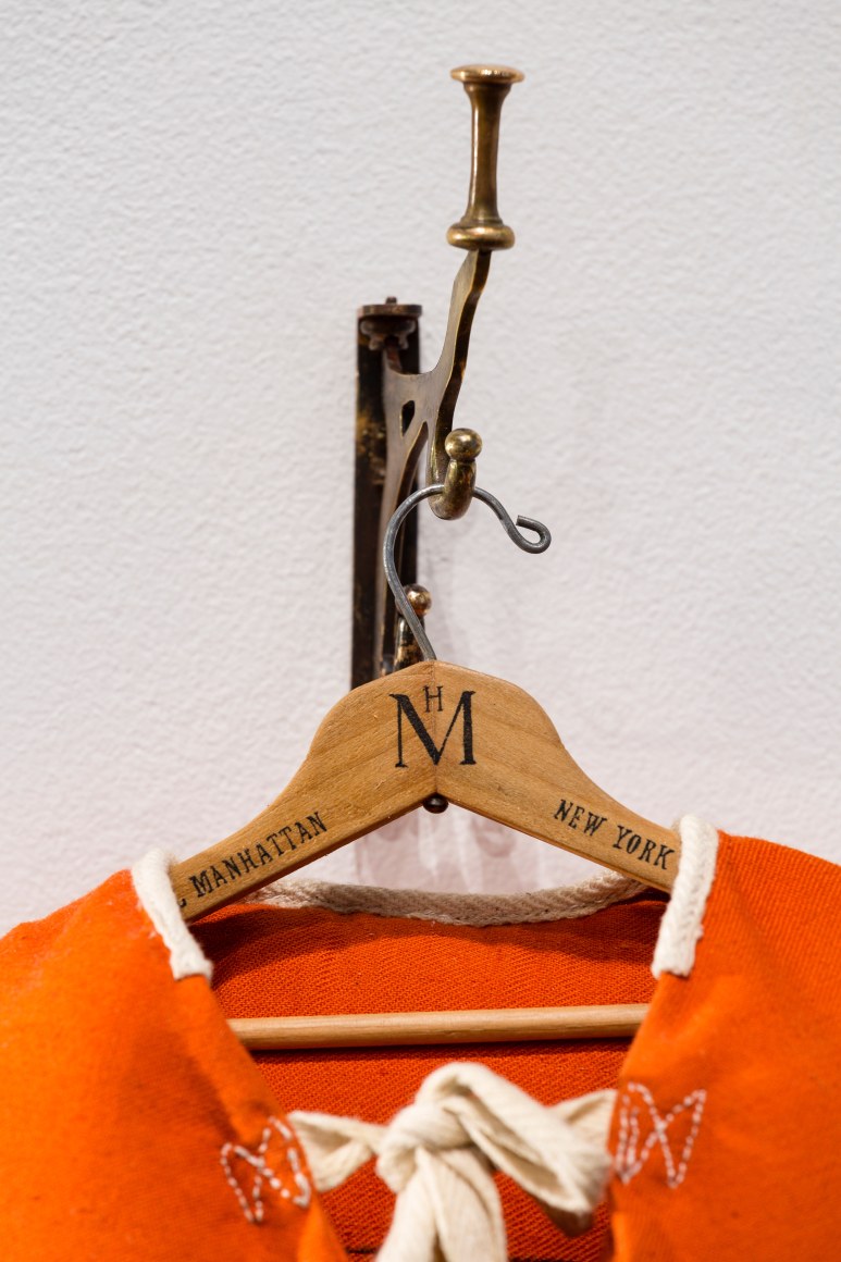Charles LeDray Life Vest / Hotel Manhattan (detail) 