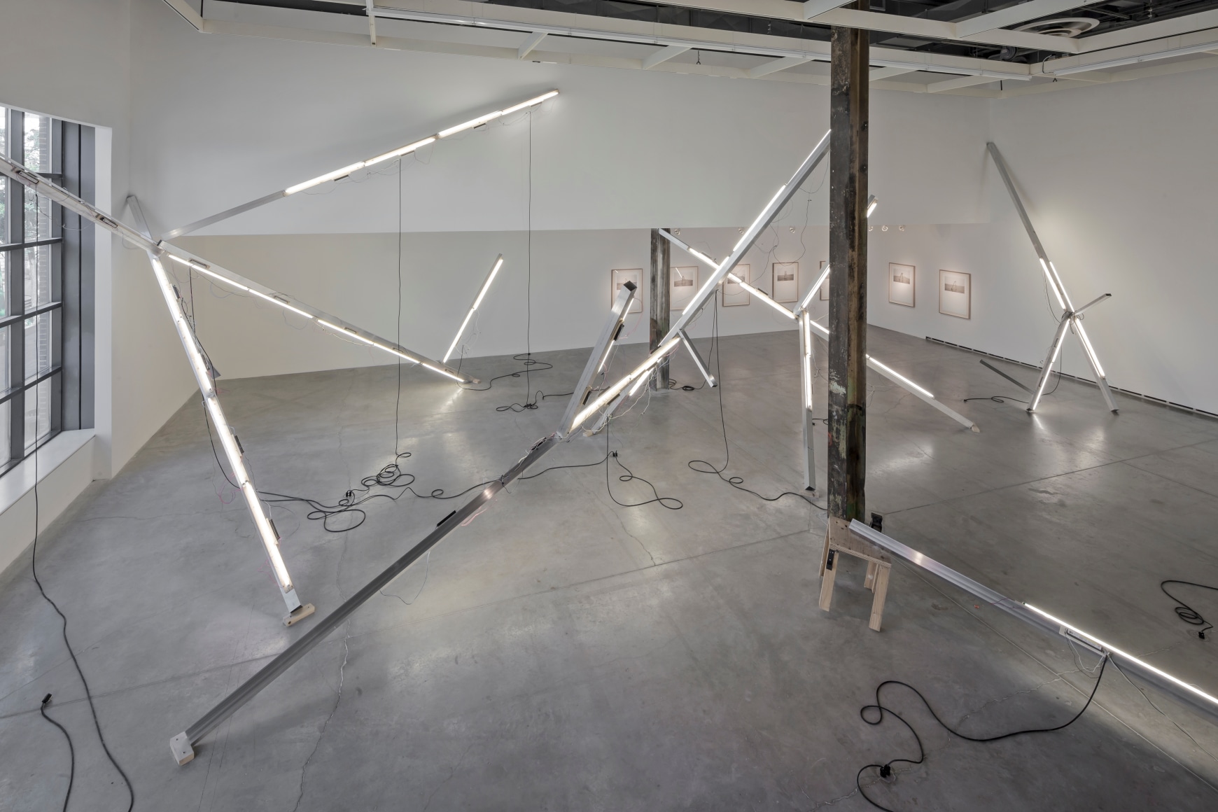 Fourteen paintings, the preacher and a broken line, Power Plant, Toronto