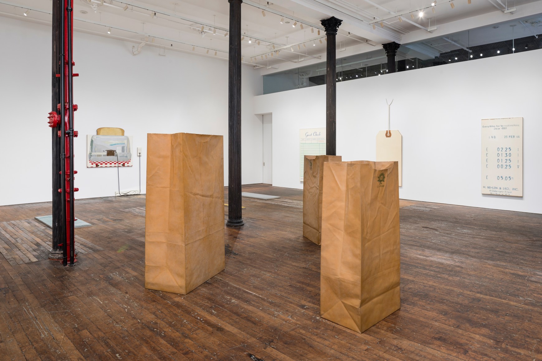 Past Work and Cats, 1963-2020, installation view