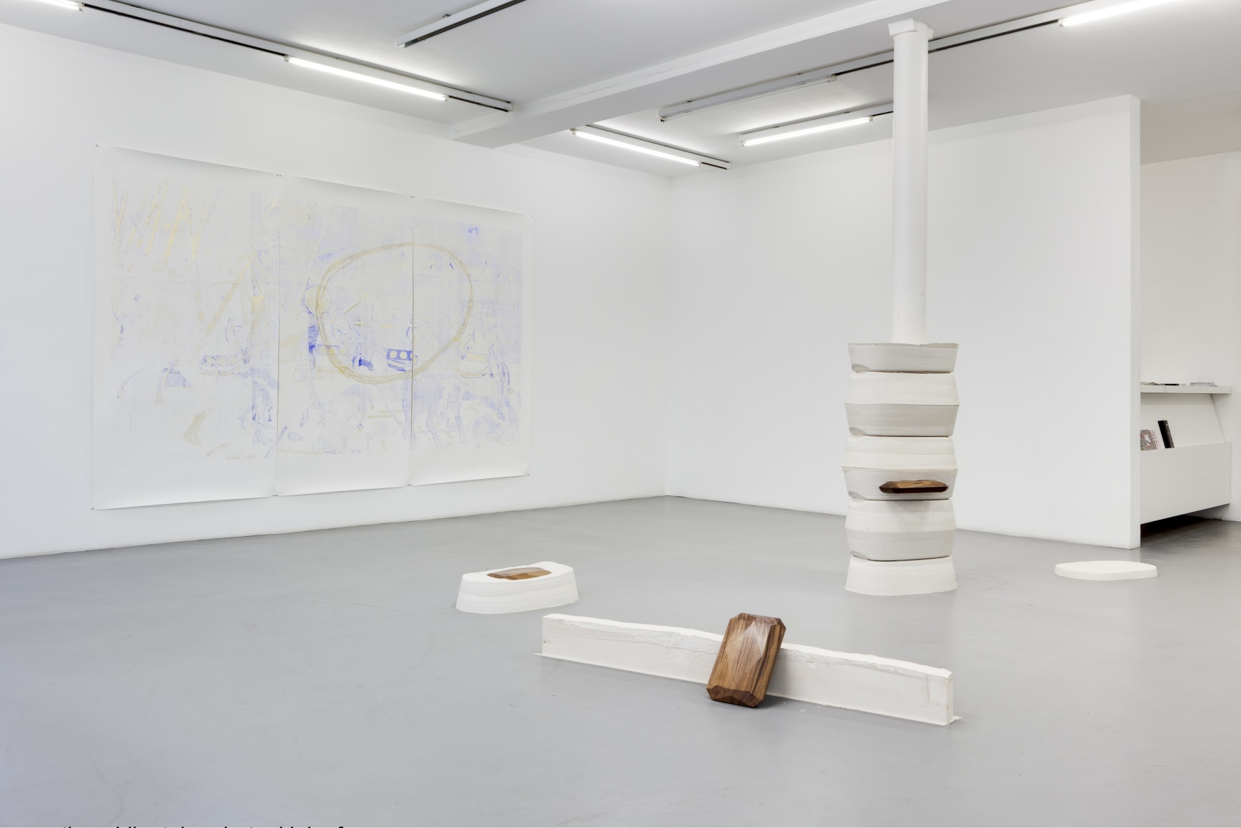 Lucy Skaer: Blanks and Ballast – installation view 1