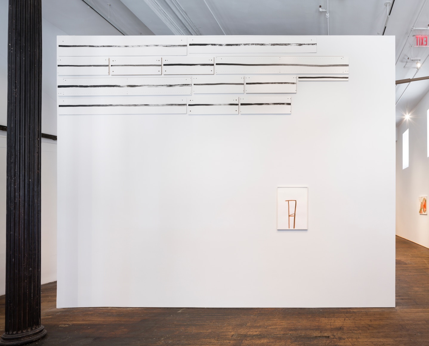 Silvia Bächli / Eric Hattan: between windows – installation view 3
