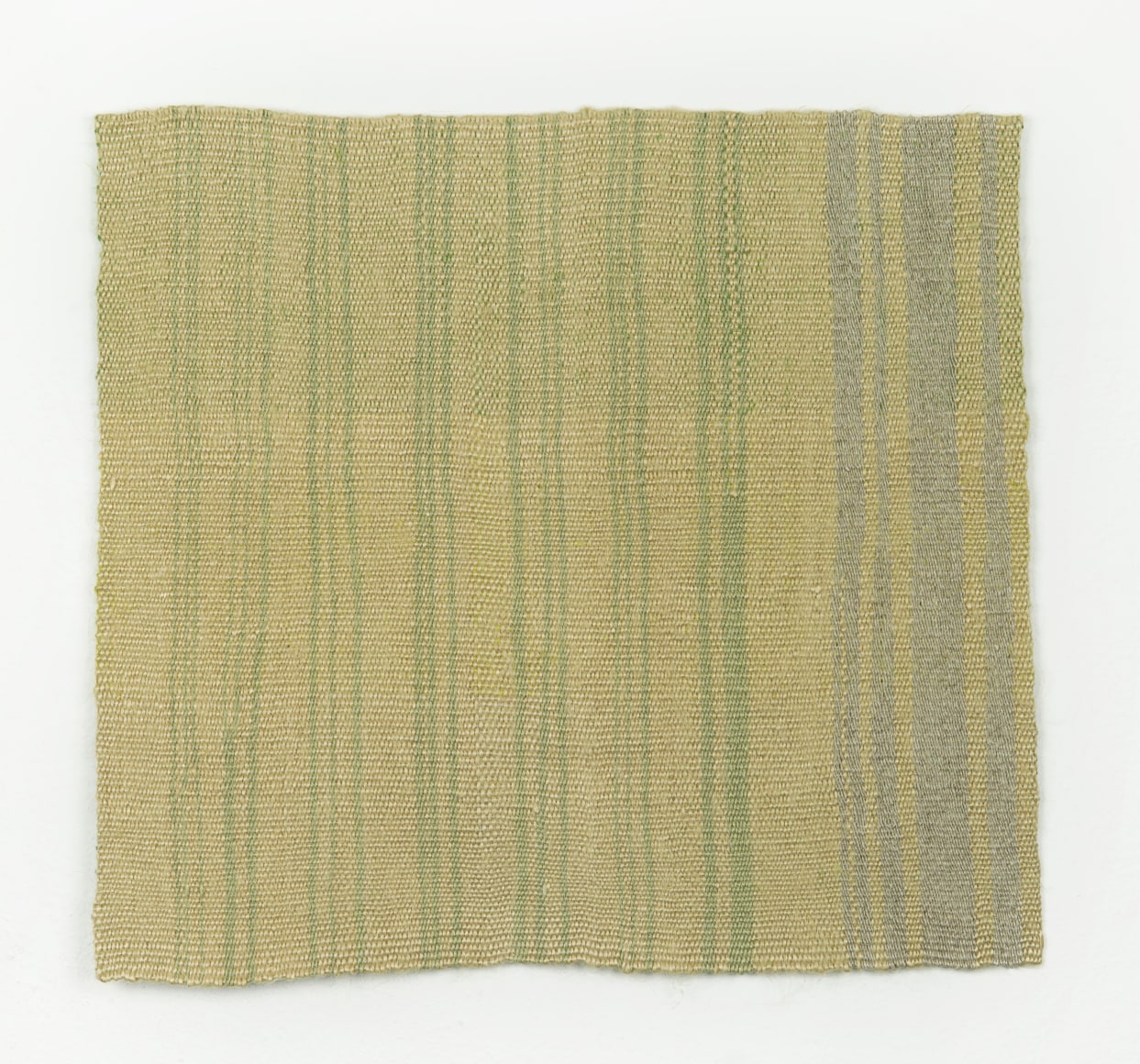 Helen Mirra Pale tying bale edging 