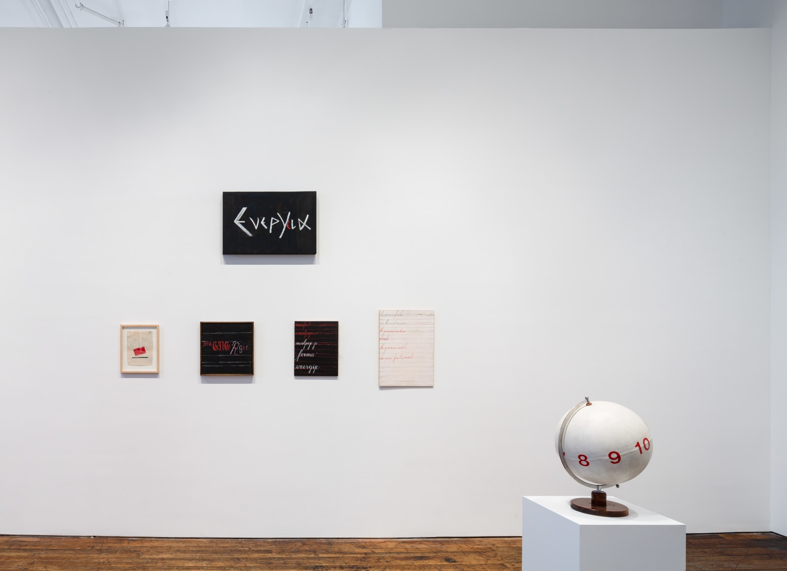 a retrospective of exhibitions 1972 - 1981, Peter Freeman, Inc., New York