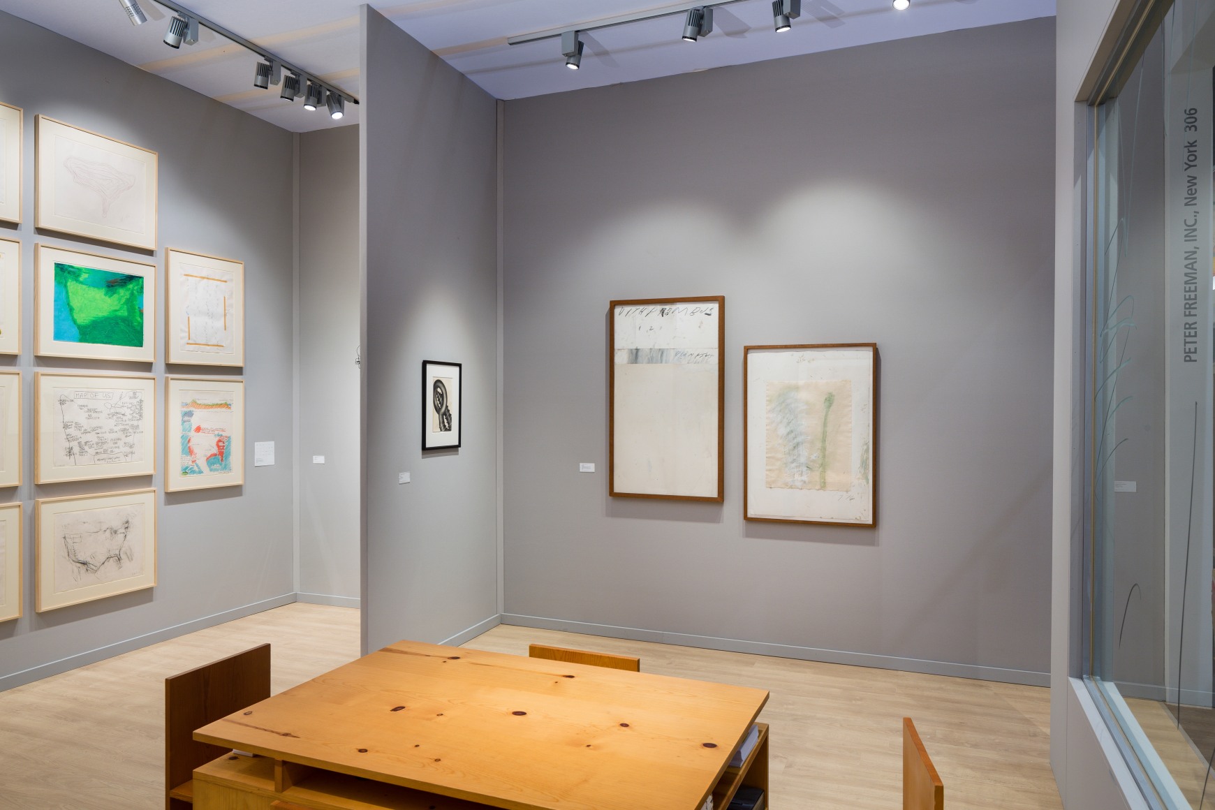Master Drawings: Alexander Calder, Michael Heizer, Jasper Johns, Lee Lozano, Agnes Martin, Robert Rauschenberg, Gerhard Richter, Cy Twombly