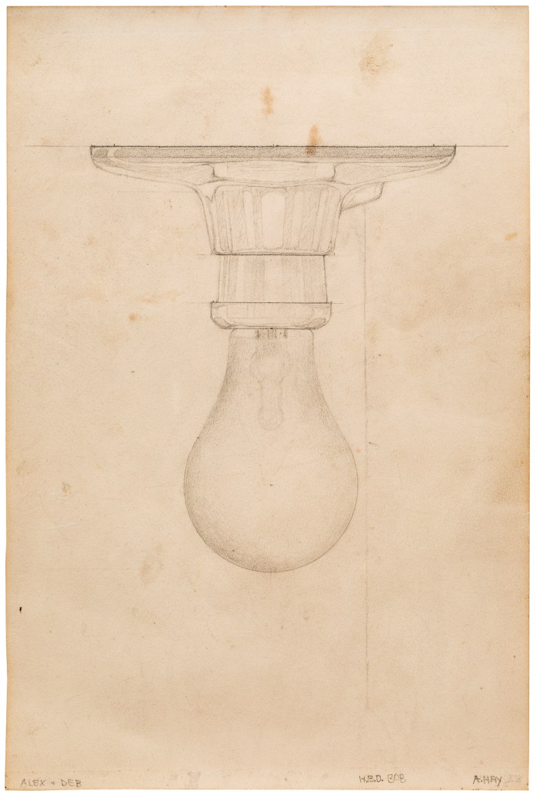 ALEX HAY Light Bulb in Fixture