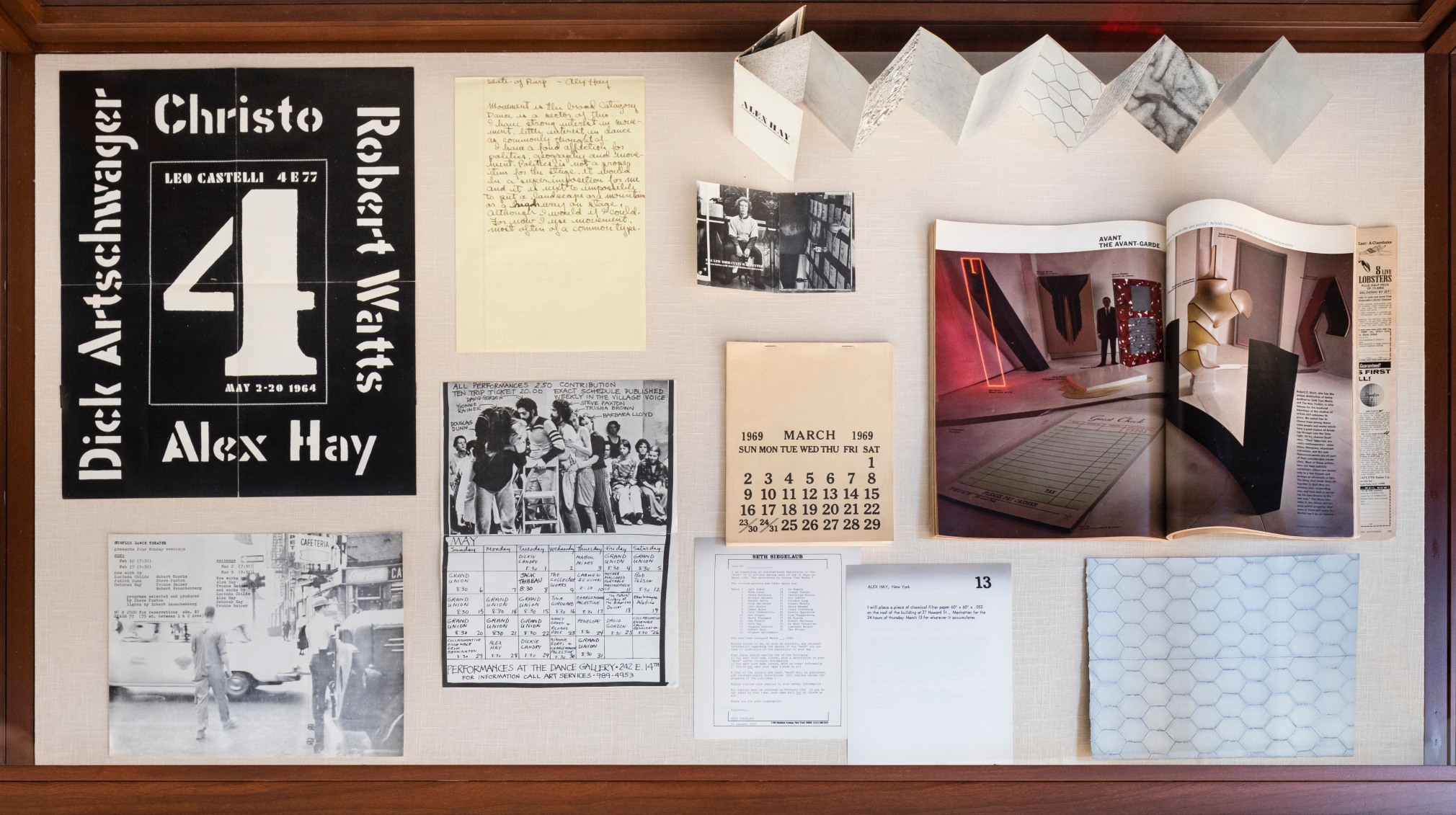 Past Work and Cats, 1963-2020, installation view