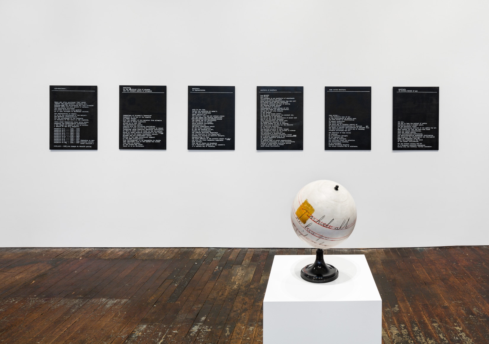 a retrospective of exhibitions 1972 - 1981, Peter Freeman, Inc., New York
