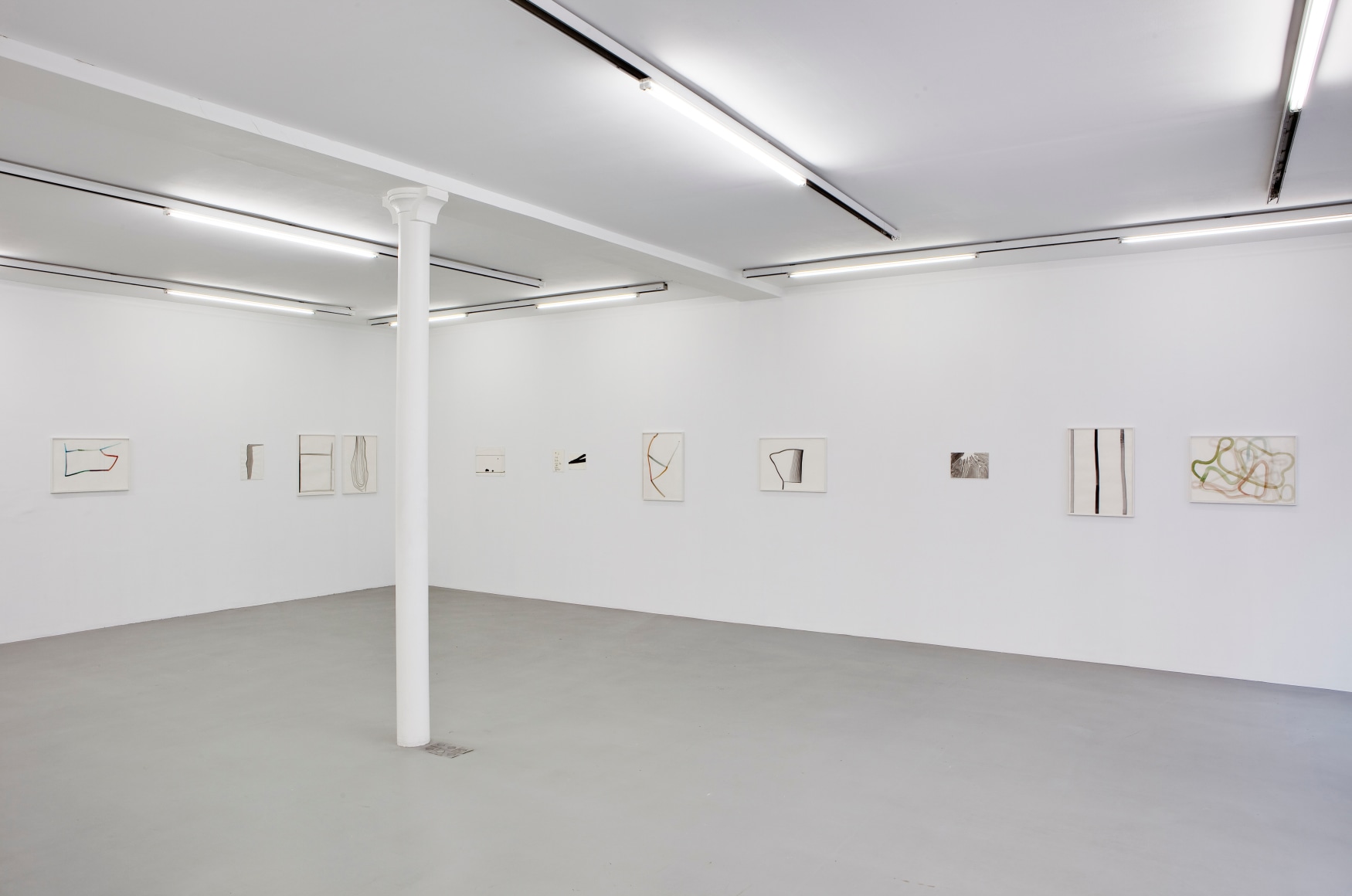 Silvia Bächli, Galerie Nelson–Freeman, Paris, France.
