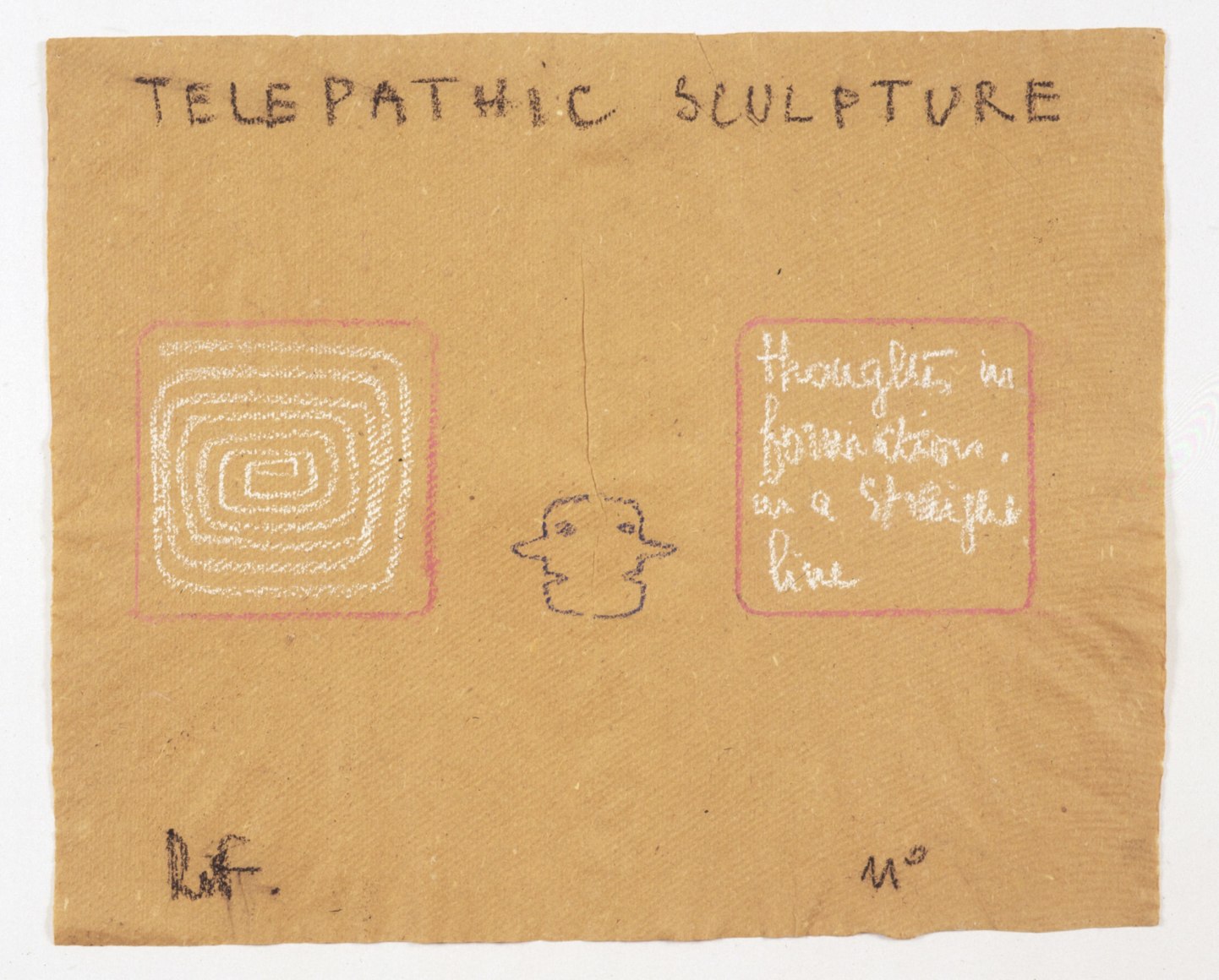 Robert Filliou Telepathic Sculpture