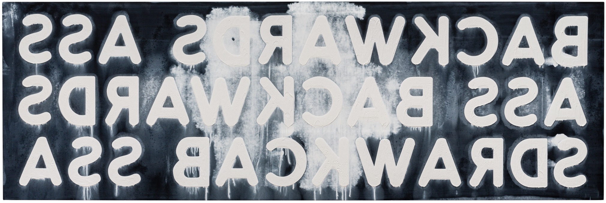 Mel Bochner Ass Backwards