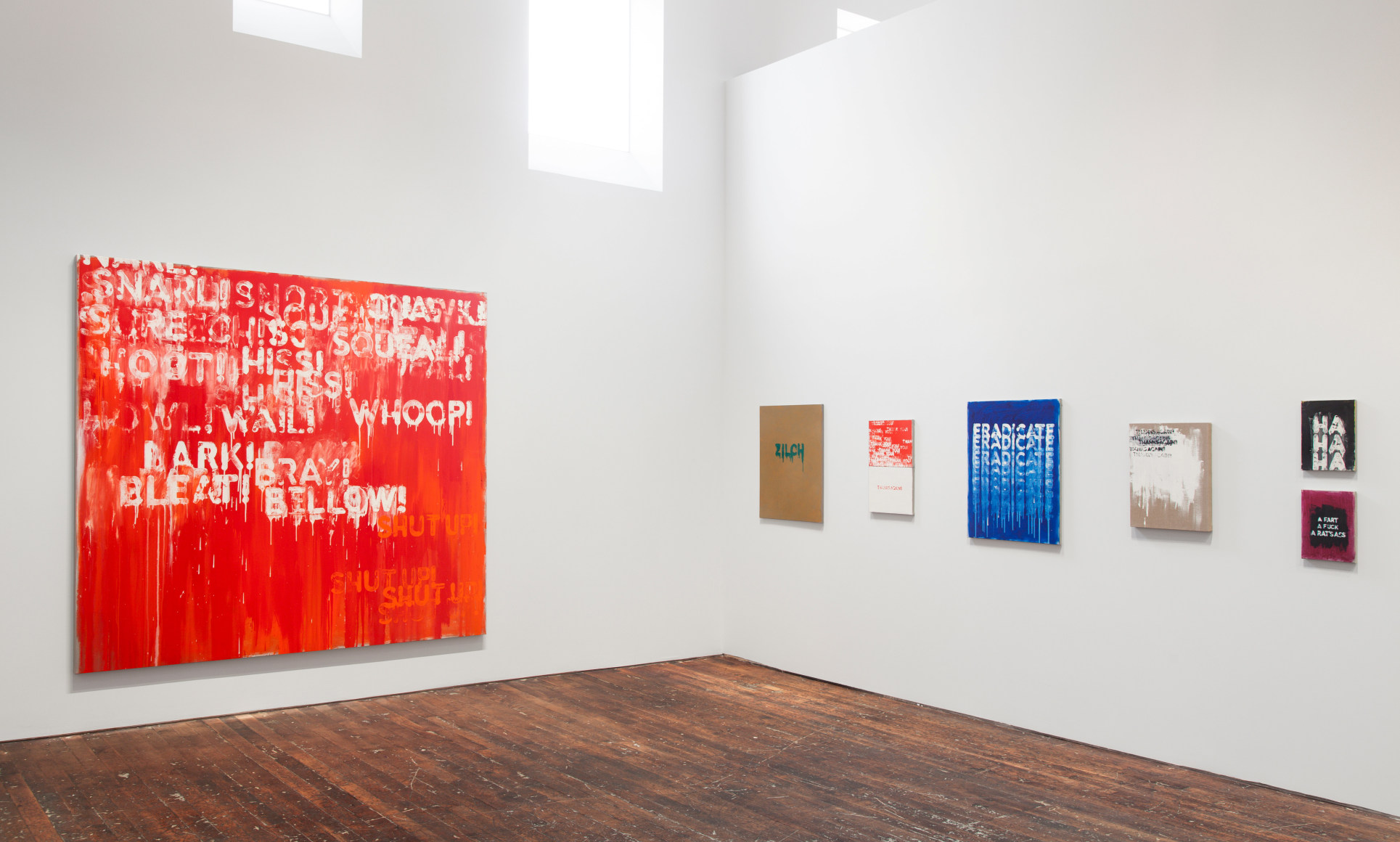 Mel Bochner: Voices – installation view 10