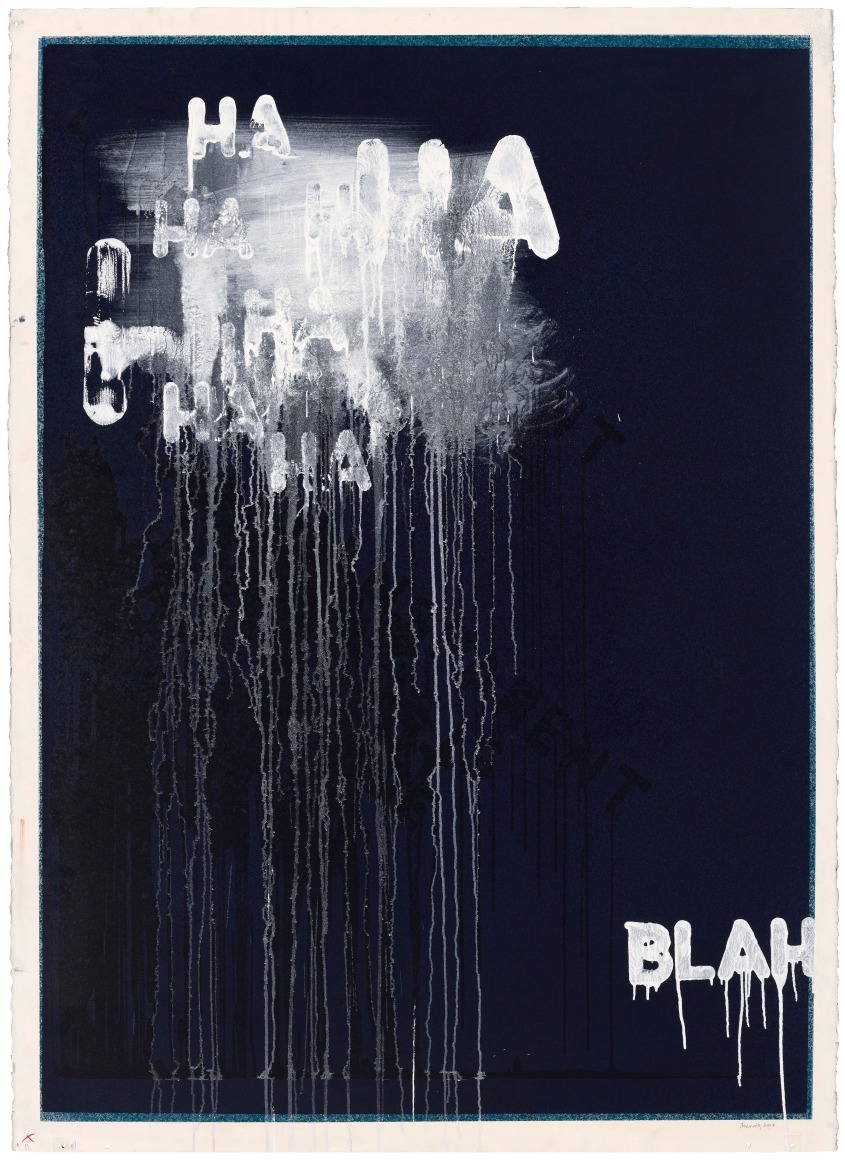 Mel Bochner HA HA HA