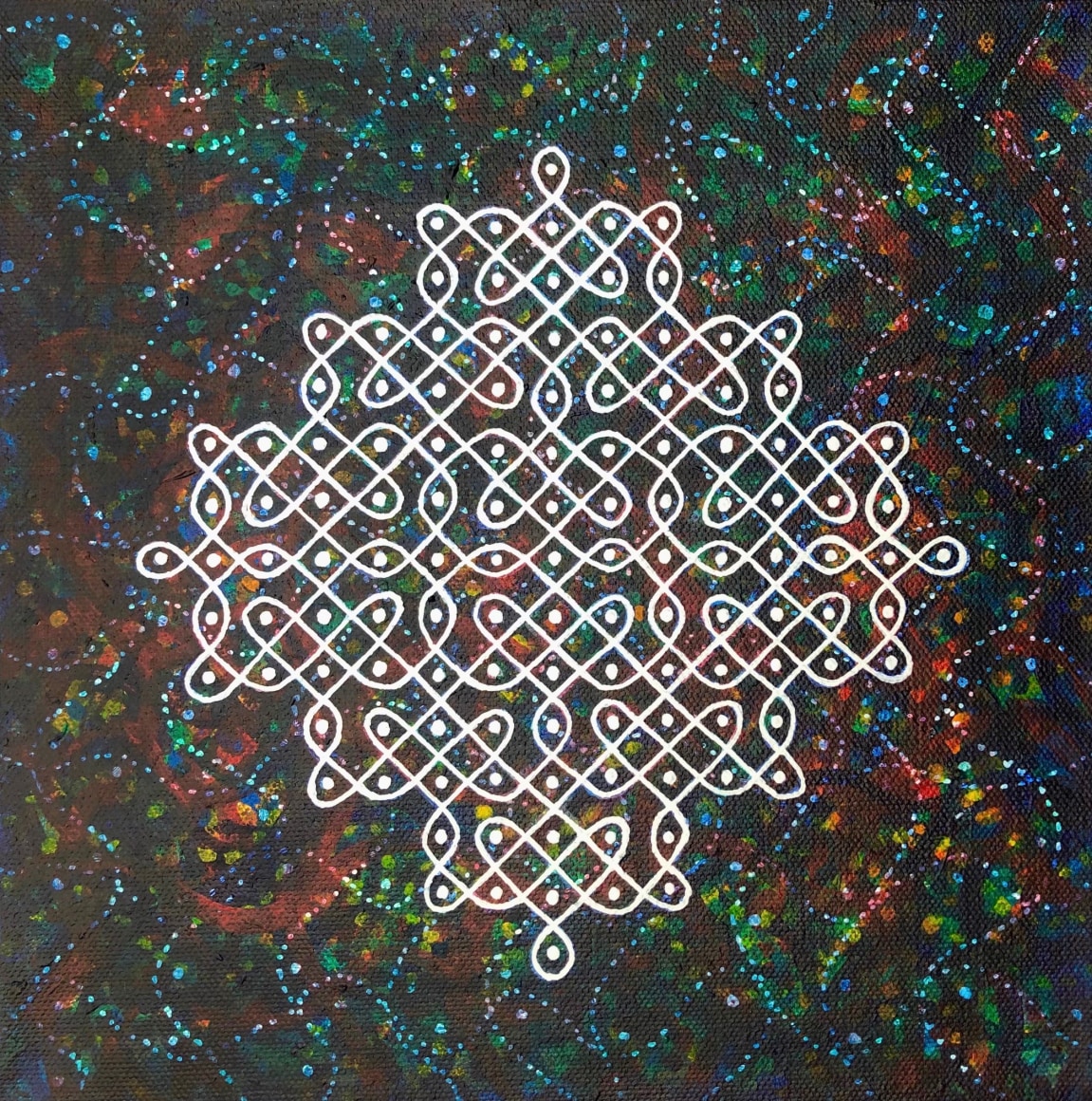 Shanthi Chandrasekar, Kolam - Universe