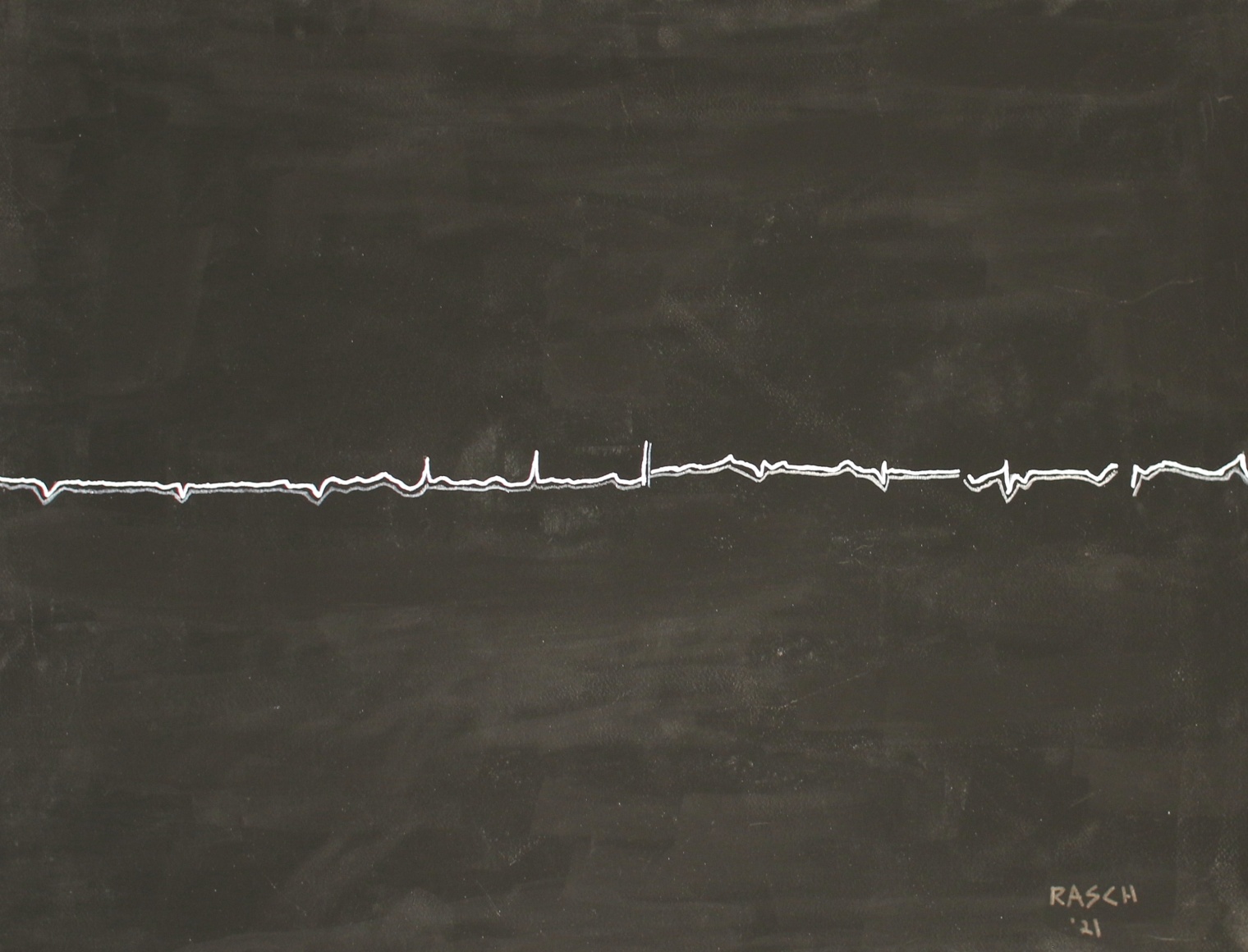 Jody Rasch, Self Portrait - Heartbeat 3