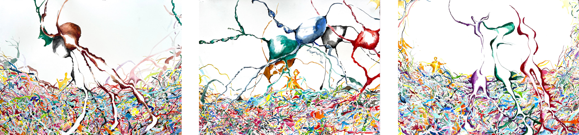 Michal Gavish, Neuroscape, One Millisecond Before Thinking