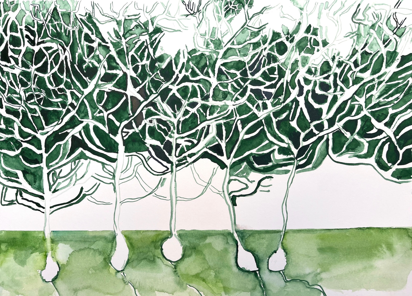 Michal Gavish, Micro Foliage Field Guide (Purkinje Neurons)