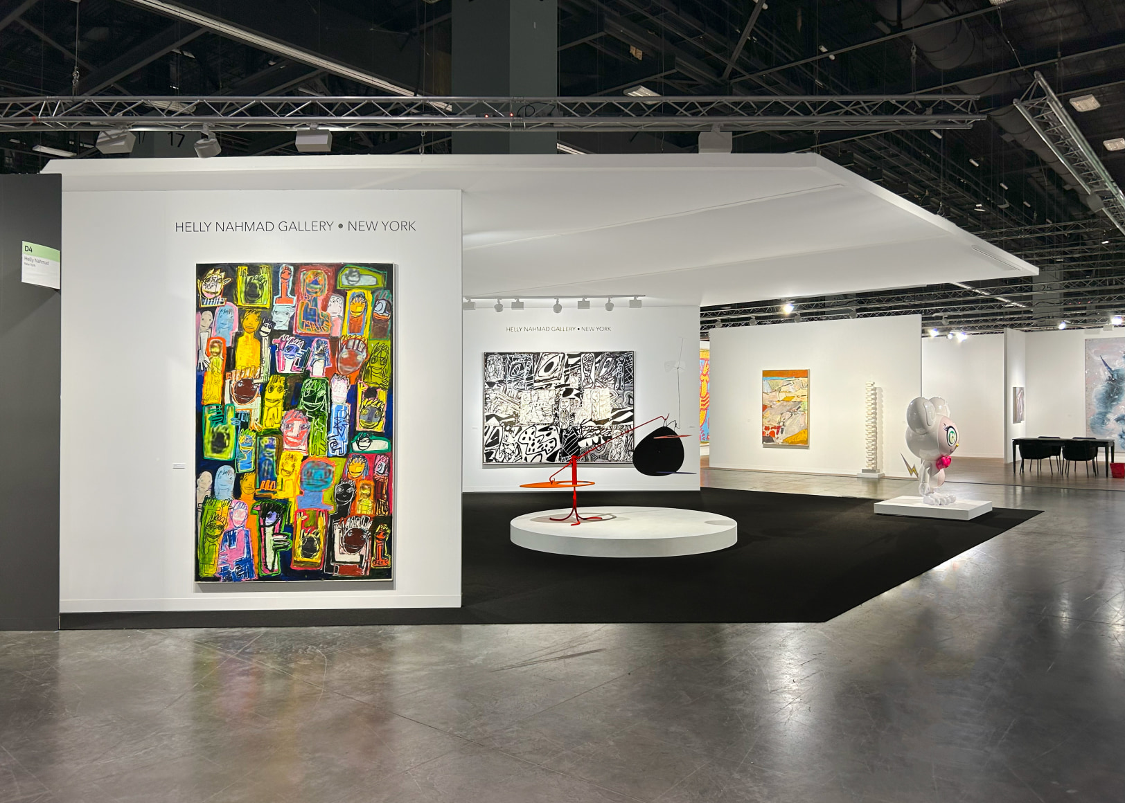 Installation view of Art Basel Miami Beach 2023,&nbsp;booth D4. Photography by&nbsp;Studio MDA.&nbsp;&copy;Helly Nahmad Gallery NY.