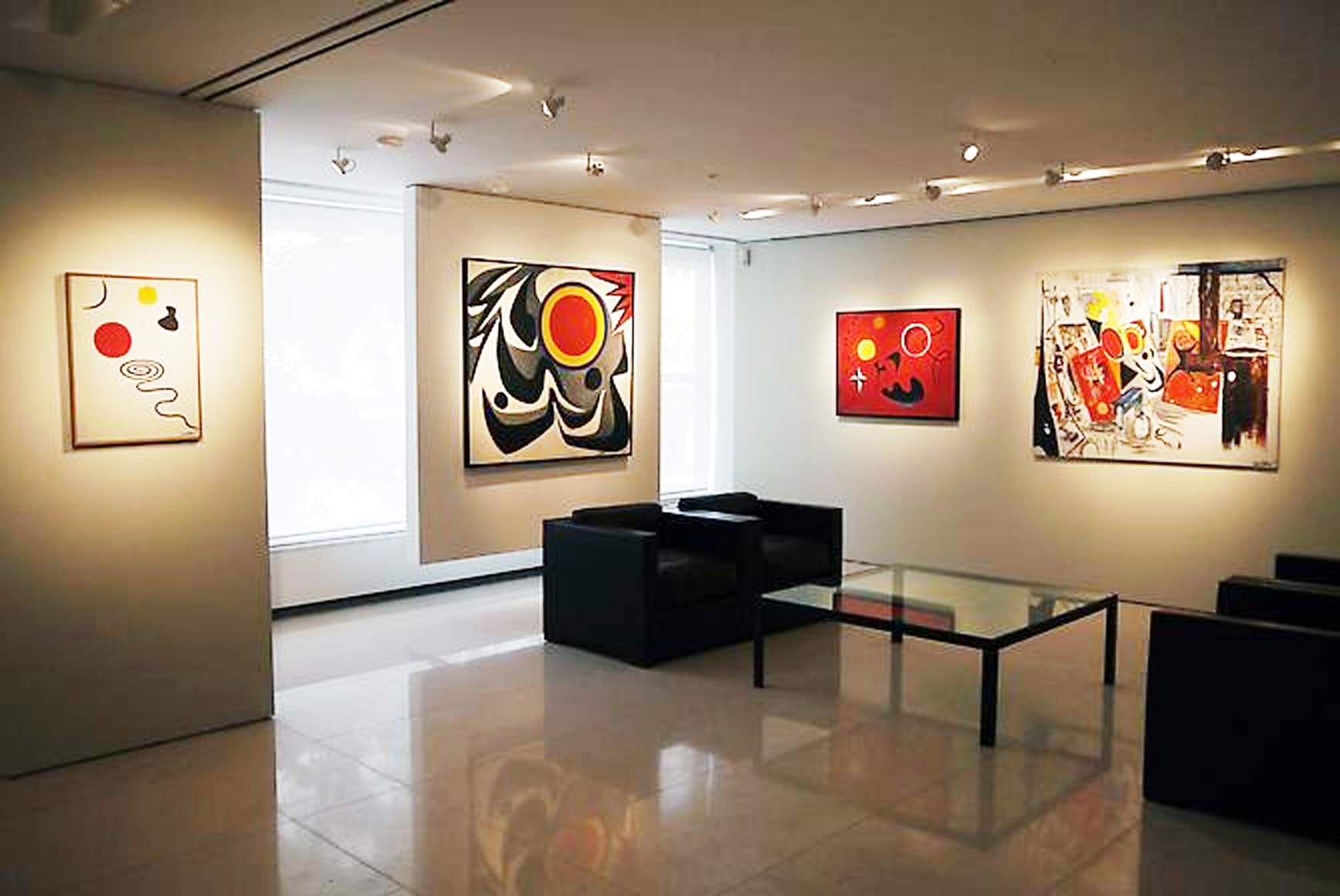 Installation view of Alexander Calder, the Painter. &copy; 2018 Calder Foundation, New York/ Artist Right Society (ARS), New York