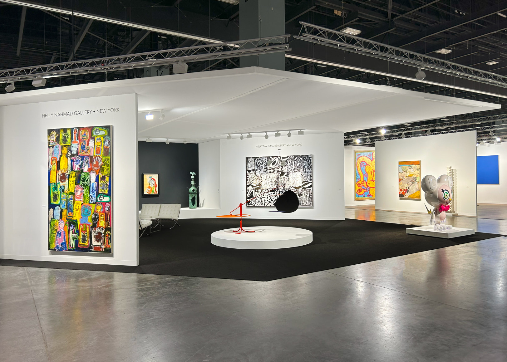 Installation view of Art Basel Miami Beach 2023,&nbsp;booth D4. Photography by&nbsp;Studio MDA.&nbsp;&copy;Helly Nahmad Gallery NY.