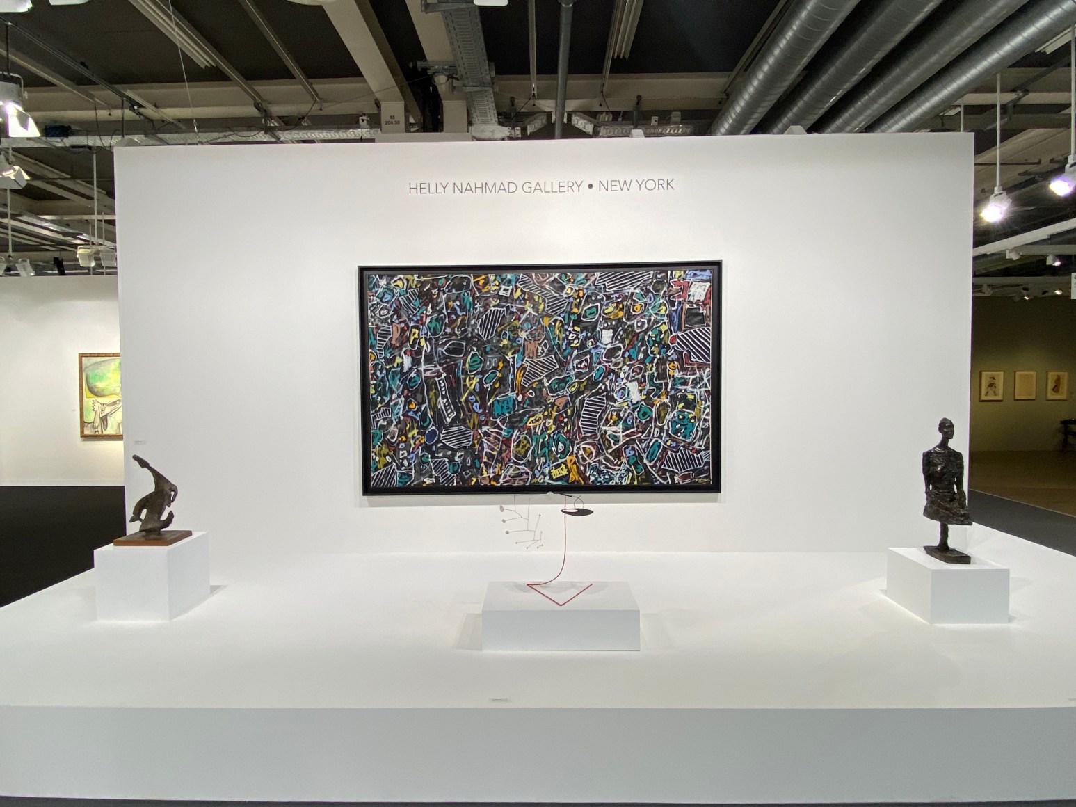 Installation view of Art Basel 2023,&nbsp;booth G5. Photography by&nbsp;Studio MDA.&nbsp;&copy;Helly Nahmad Gallery NY.