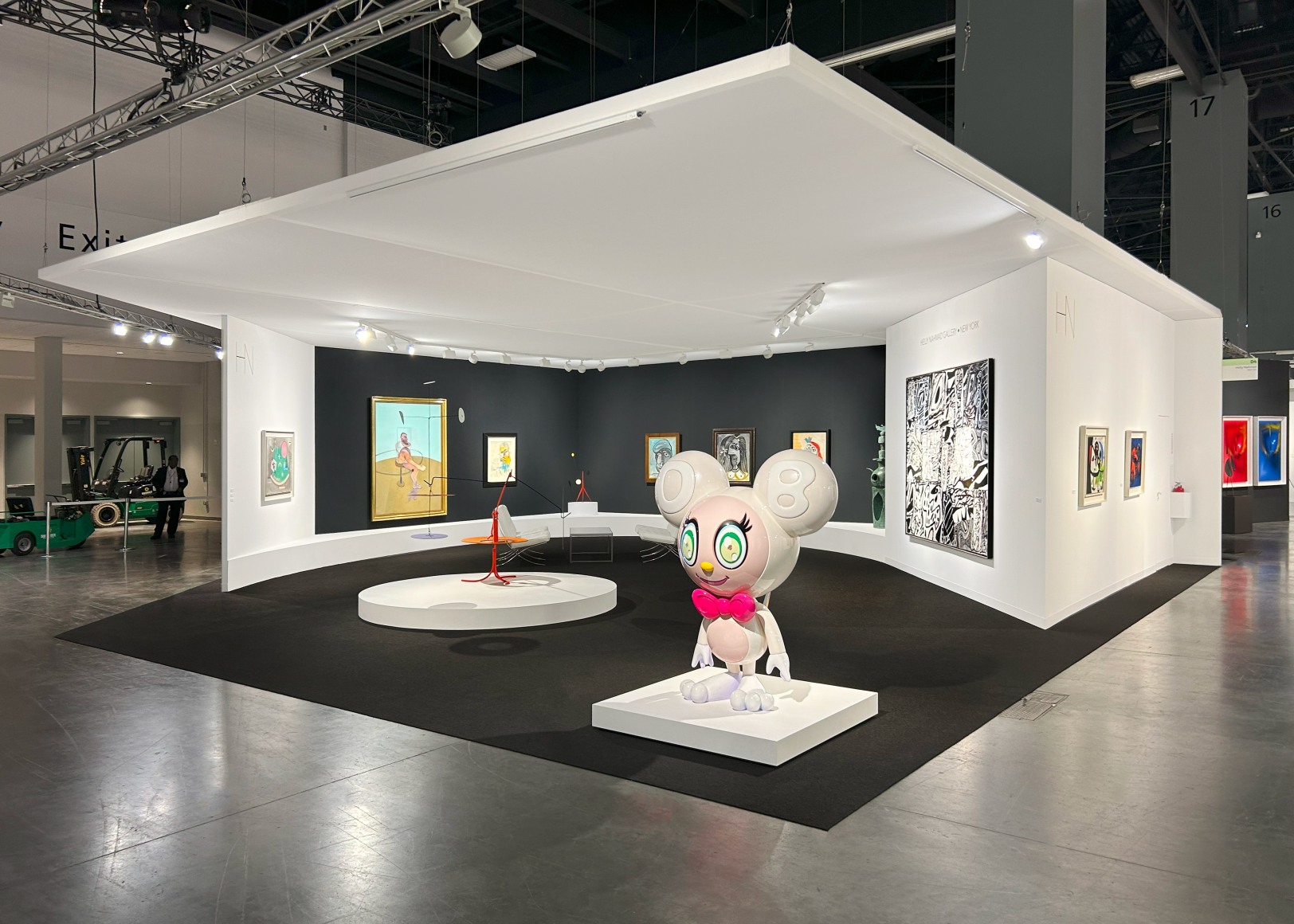 Installation view of Art Basel Miami Beach 2023,&nbsp;booth D4. Photography by&nbsp;Studio MDA.&nbsp;&copy;Helly Nahmad Gallery NY.