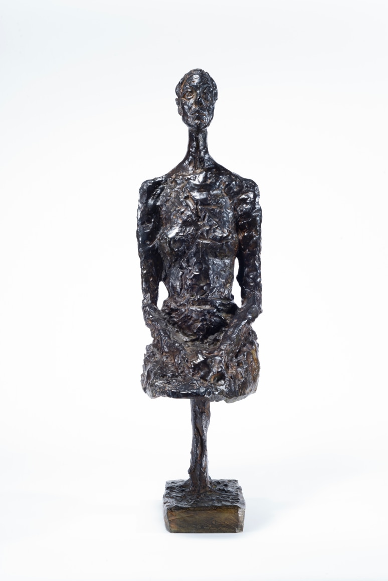 Annette assise is a sculpture created by Alberto Giacometti in 1958 (cast in 1978) and represents his wife.