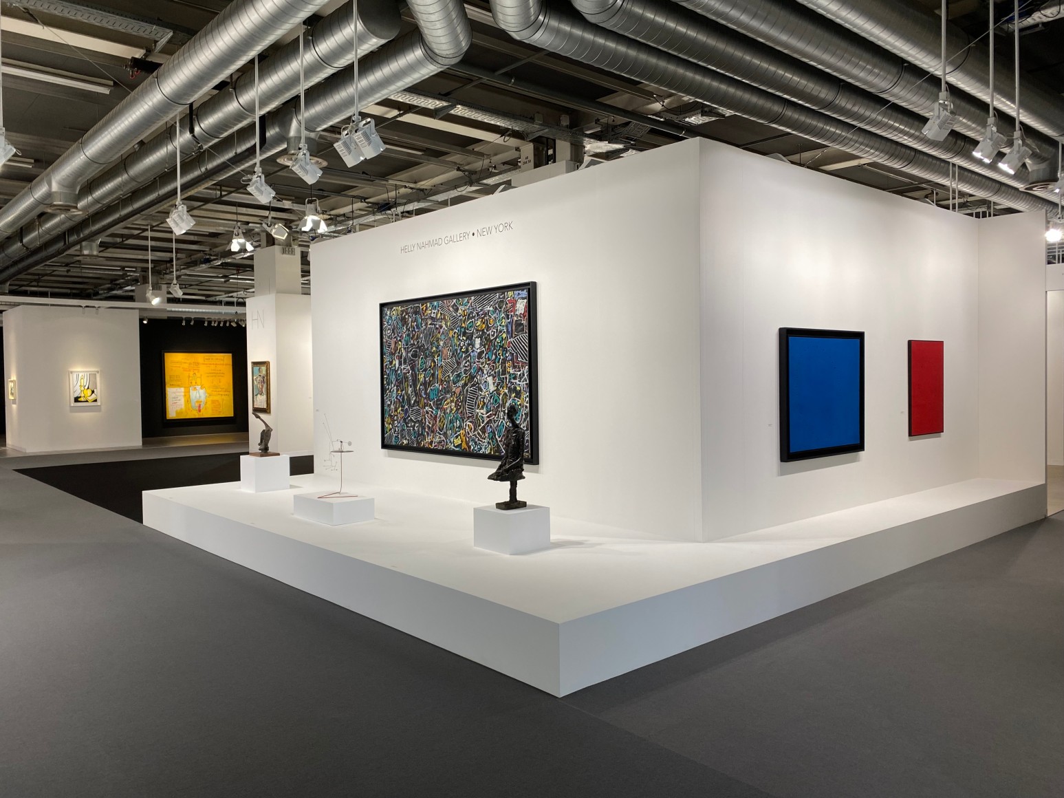 Installation view of Art Basel 2023,&nbsp;booth G5. Photography by&nbsp;Studio MDA.&nbsp;&copy;Helly Nahmad Gallery NY.