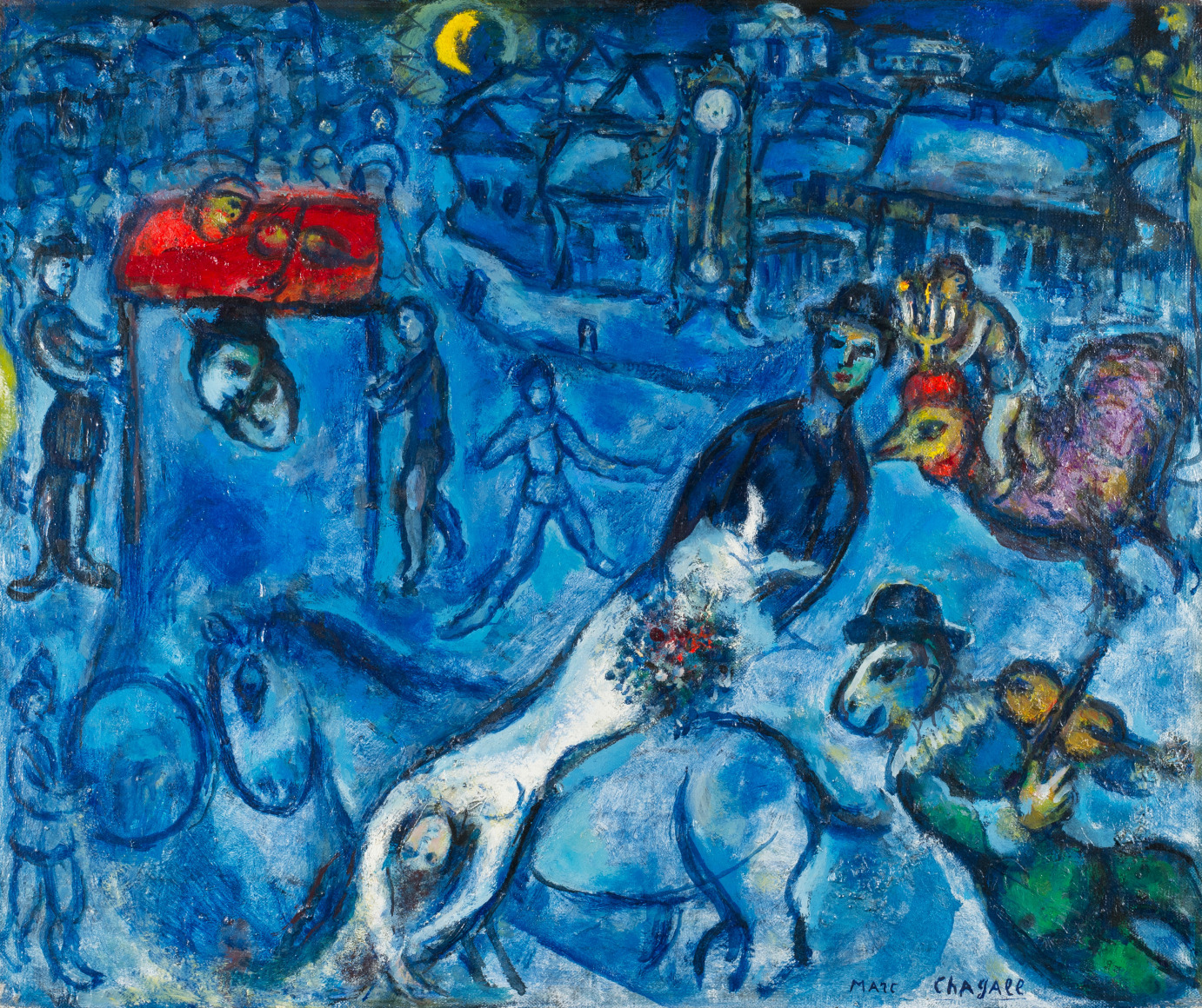 Marc Chagall, La Parade au Village, 1964