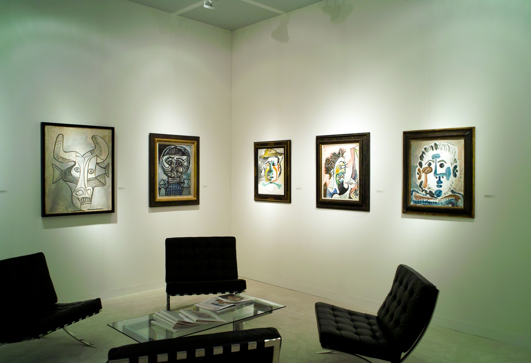 Installation view of Art Basel | Miami Beach 2014, booth B1. Photography by Karen Fuchs.  &copy;Helly Nahmad Gallery NY.