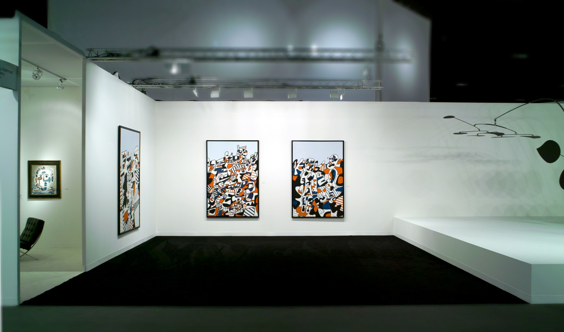 Installation view of Art Basel | Miami Beach 2014, booth B1. Photography by Karen Fuchs.  &copy; 2018 Calder Foundation, New York / Artist Right Society (ARS), New York. &copy;Helly Nahmad Gallery NY.