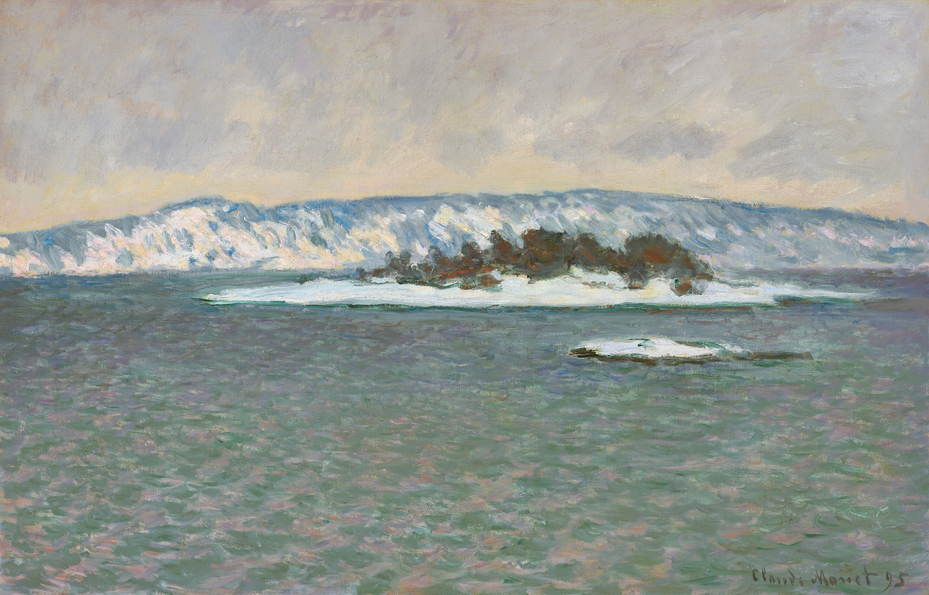 Claude Monet, Le Fjord de Christiania (Oslo), 1895