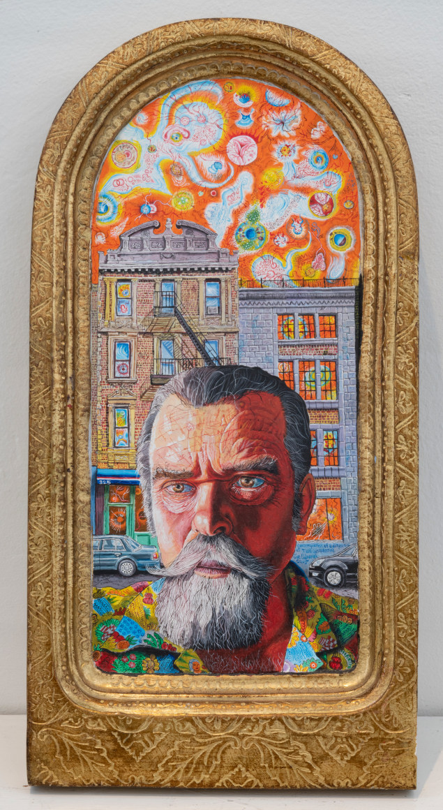 Joe Coleman , Contemplation of a diagnosis of T cell lymphoma, 2015