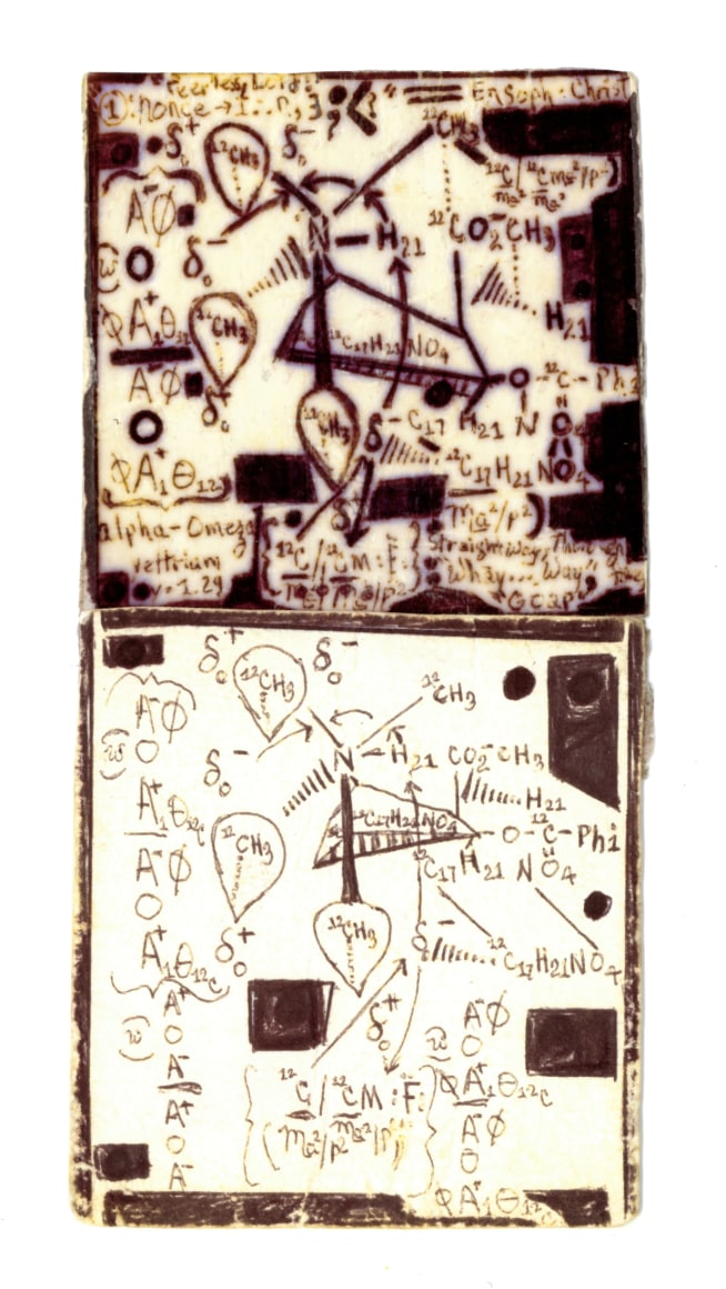 Asteria: Wagone, ENIF, 2000-13, Ballpoint pen on paper with Scotch tape