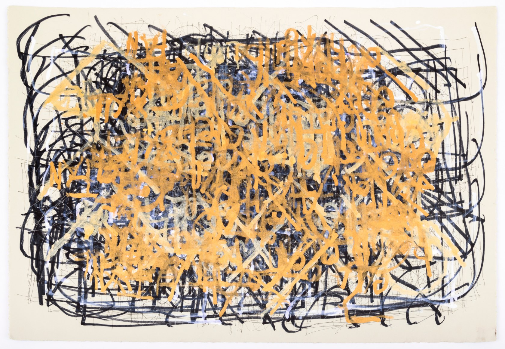 Untitled, 2014, Acrylic and ink on paper