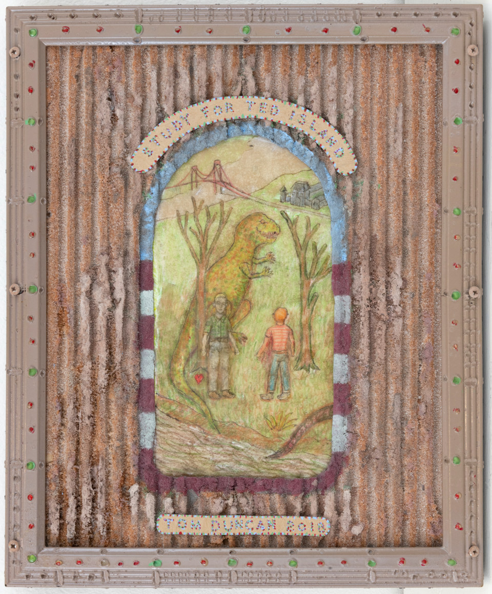Tom Duncan (b. 1939), Study for Ted Island,&nbsp;2018