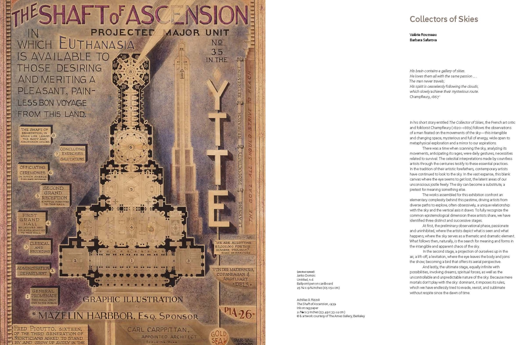 Essay by Val&eacute;rie Rousseu and Barbara Safarova