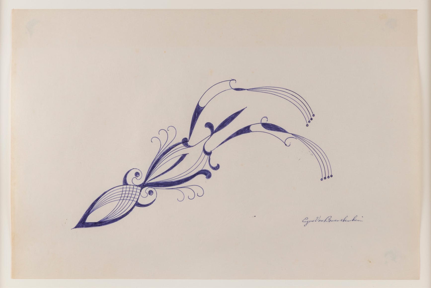 Untitled, n.d. Ballpoint pen on paper