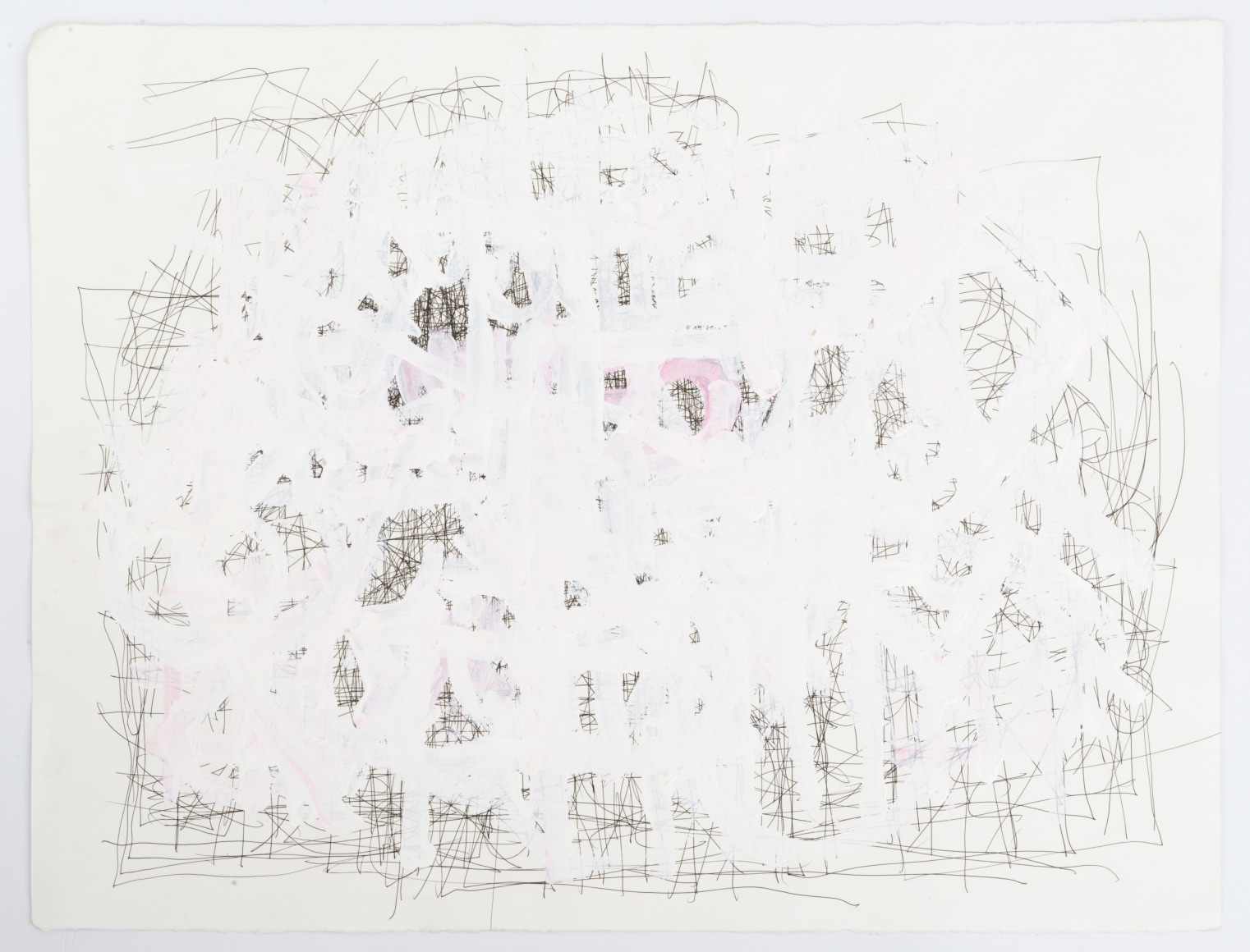 Untitled, n.d., Acrylic and ink on paper