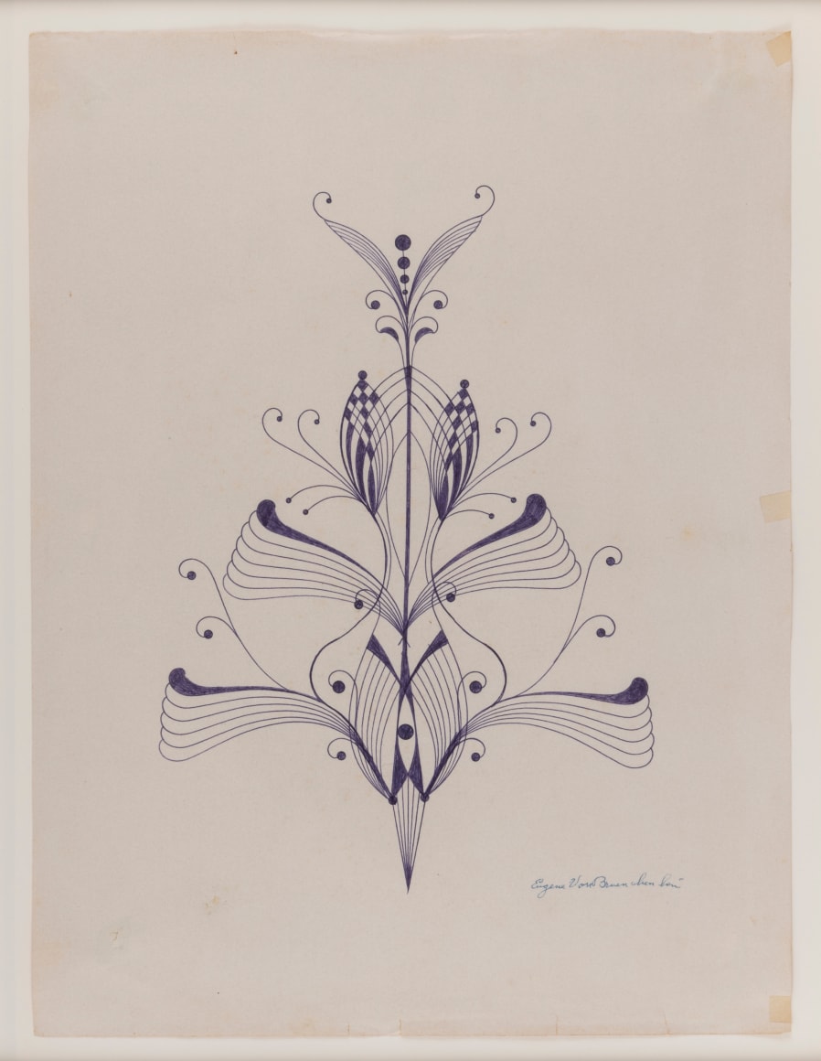 Untitled, n.d. Ballpoint pen on paper