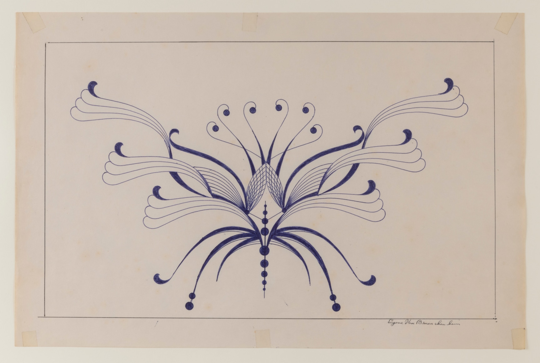 Untitled, n.d. Ballpoint pen on paper