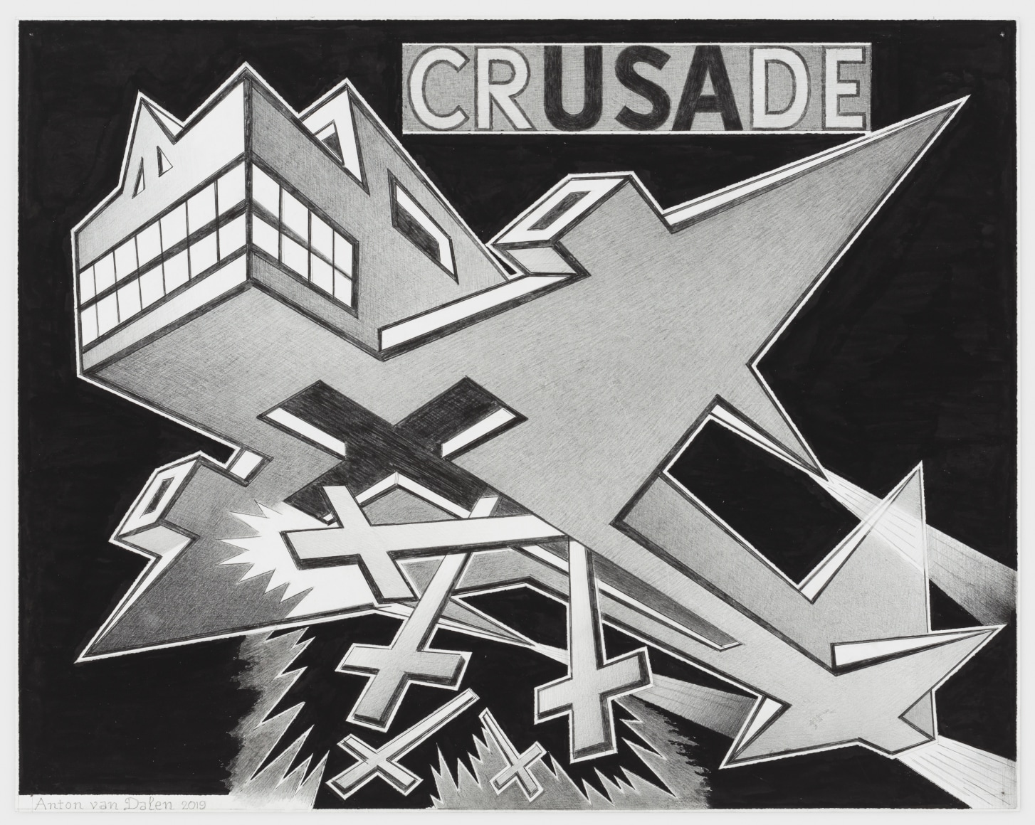 Anton van Dalen (1938 - 2024), CRUSADE, 2019