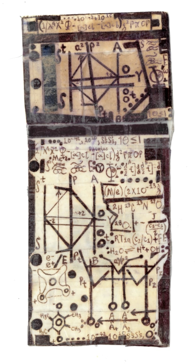 Institu,&nbsp;n.d., Ballpoint pen on paper with Scotch tape