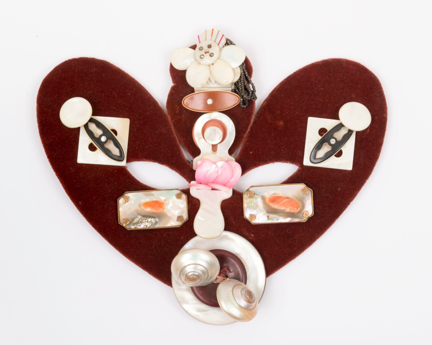 83 Deep Velvet Pearl One, n.d., Mixed media