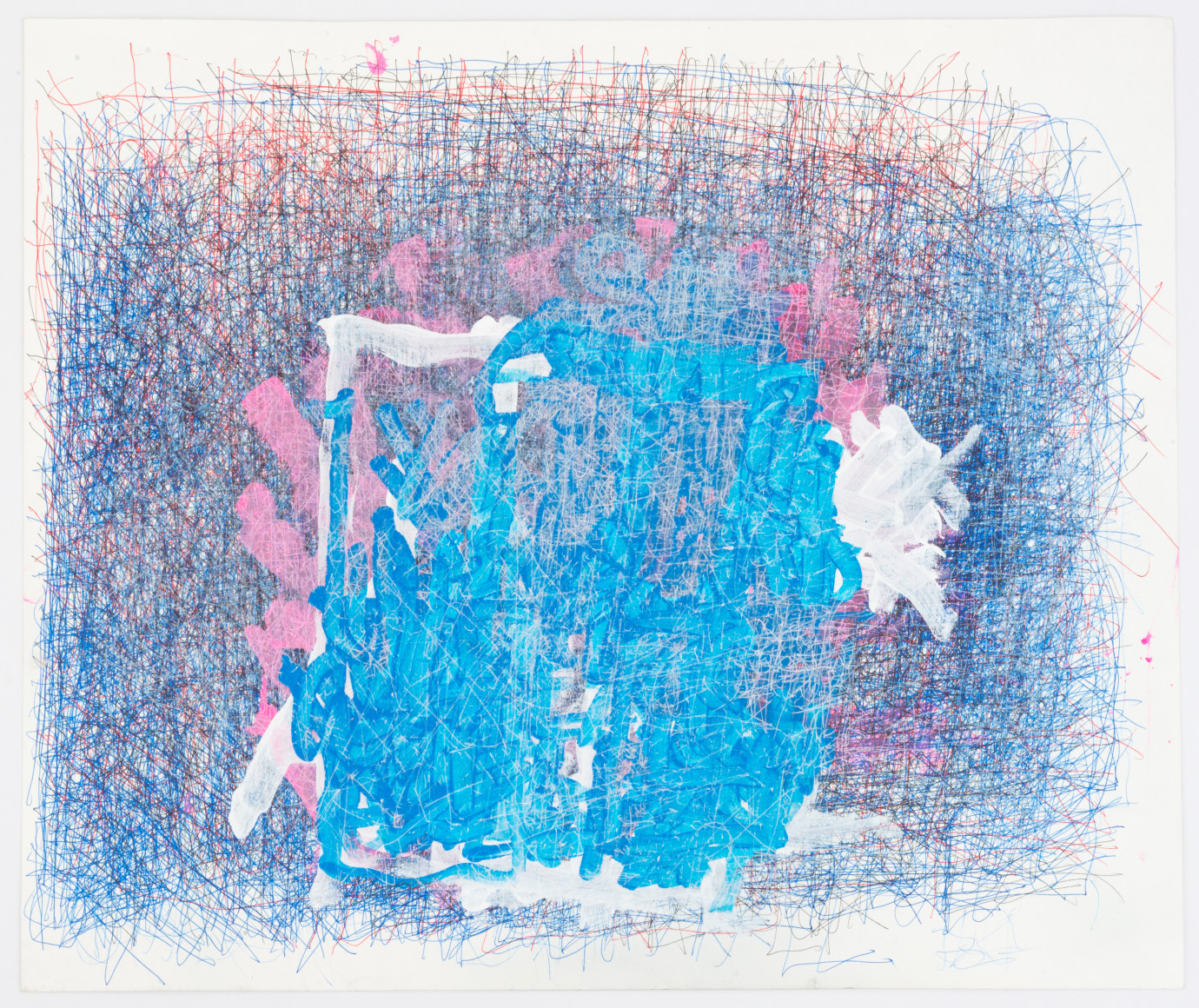 Untitled, 2016, Acrylic and ink on paper